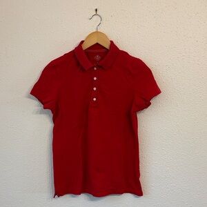 St. John's Bay Vibrant Red Polo